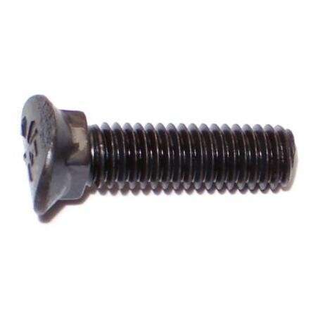 Elliptical Head Plow Bolt, 3/8&quot;X1-1/2&quot;