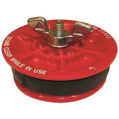 Oatey 33403 Plastic Test Plug, 4&quot;