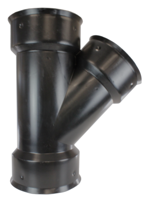 Dual Wall Water Tight Wye, 12&quot;X12&quot;