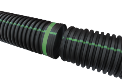 ADS Dual Wall Pipe, 12&quot;X20Ft