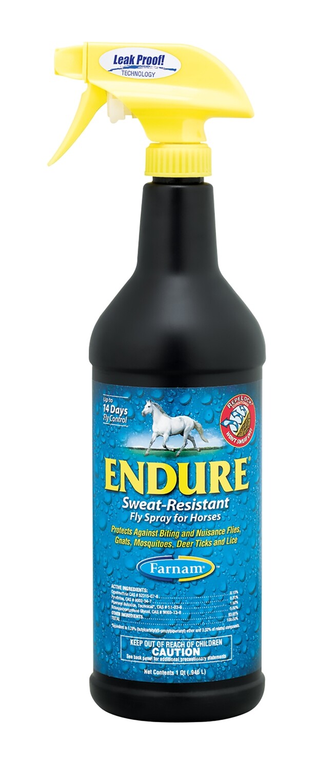 Farnam 3002431 Endure Fly Spray, 40oz RTU