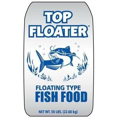 Floating Fish Food, 32%  50Lb