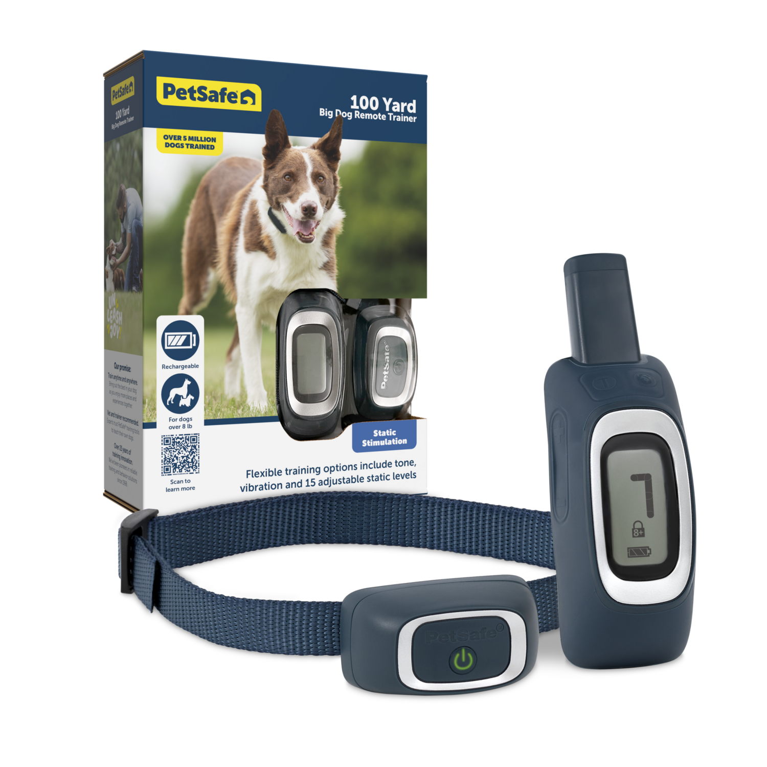 PetSafe PDT00-16126 Dog Obediance Training Collar w/Remote 100Yd Control