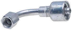 Hydraulic Fitting, 5/8&quot;X5/8&quot; Female Jic 90 Deg