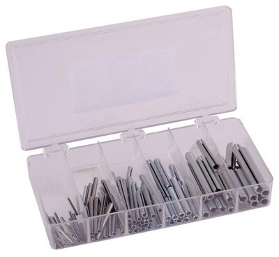 Roll Pin Assortment, 100Pc