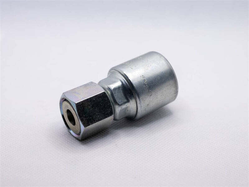 Hydraulic Fitting, 5/8&quot;X3/4&quot; Female Flat Face O-Ring