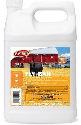 Fly-Ban Synergized Pour-On, 2-1/2-Gal