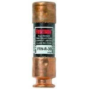 Bussman BP/FRN-R-15 Delay Cartridge Fuse, 15A 2pk