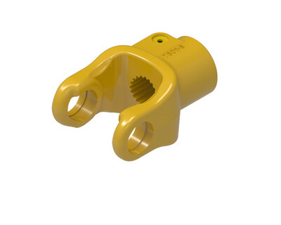 QD Metric Pto Yoke, Walterscheid 2400-Series 1-3/8&quot; 21-Spline