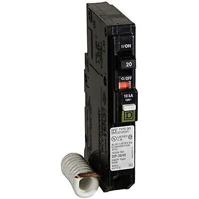 Square D QO120CAFIC Arc Fault/GFCI 20A Combination Circuit Breaker