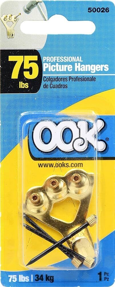 OOK 50023 Pro Picture Hanger Kit, 20Lbs