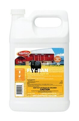Control Solutions 82004517 Pour-On Fly-Ban, 1-Gal