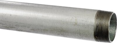 Kloeckner Metals 114GalvPipe Galvanized Steel Pipe, 1-1/4&quot;