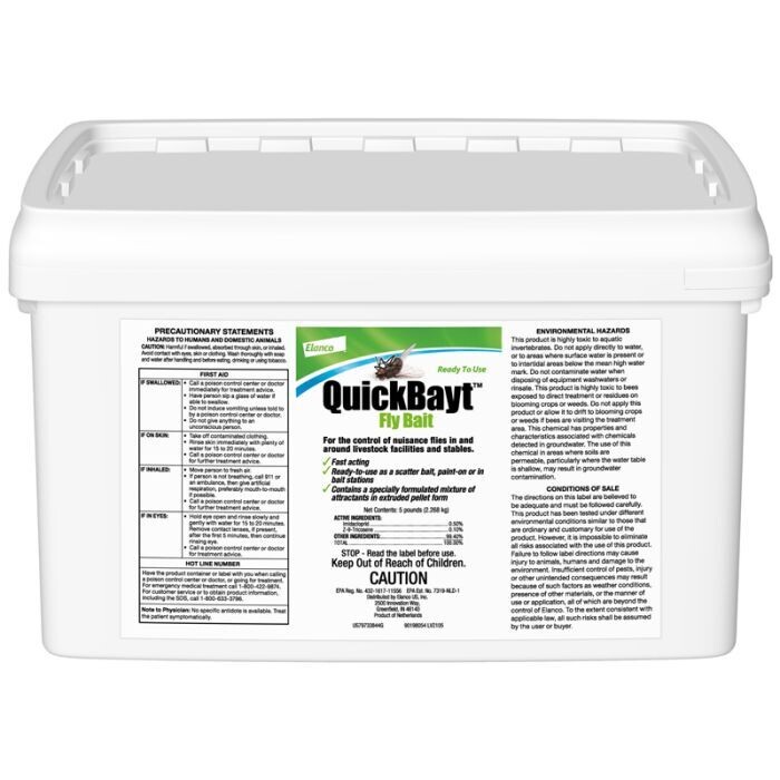 Quickbayt Fly Bait, 5Lb