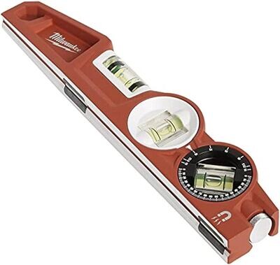Milwaukee Die-Cast Level w/Locking Vial, 10&quot;