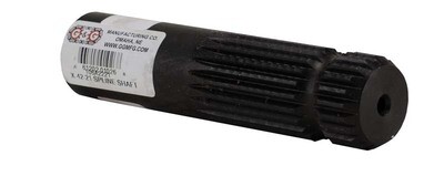 Pto Stub Shaft, 1-3/8&quot; X 12&quot;