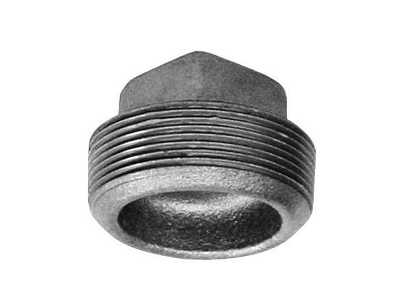 B&amp;K 511-810BC Galv. Steel Pipe Plug, 3&quot;