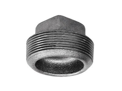 B&amp;K 511-810BC Galv. Steel Pipe Plug, 3&quot;