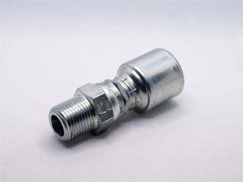 Hydraulic Fitting, 3/4&quot;X3/4&quot; Male Pipe Swivel