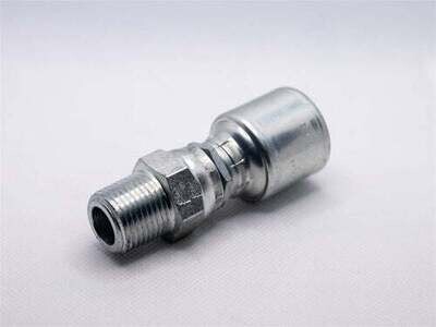 Hydraulic Fitting, 3/4&quot;X3/4&quot; Male Pipe Swivel