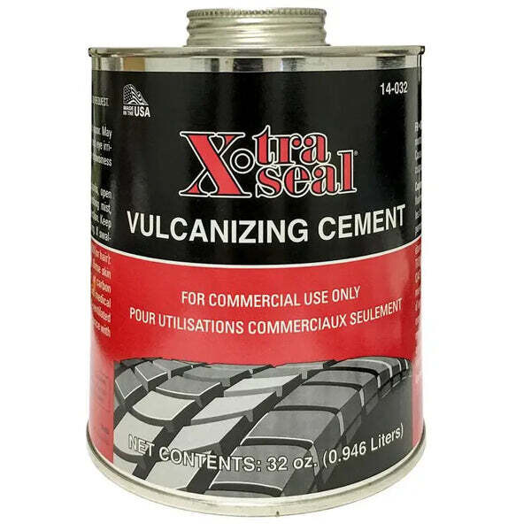 Chemical Vulcanizing Tire Cement, 32oz