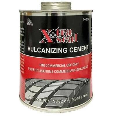 Chemical Vulcanizing Tire Cement, 32oz
