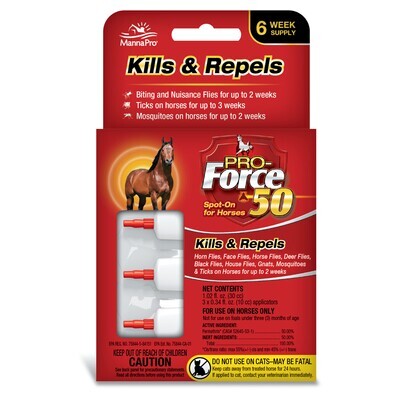 Pro Force 1030518 Spot-On Flea Control, 3-Month