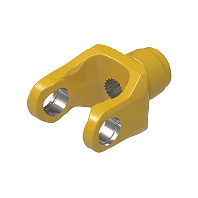 QD Metric Pto Yoke, B&amp;P 9-Series  1-3/8 21-Spline