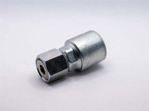 Hydraulic Fitting, 3/4&quot;X3/4&quot; Female Flat Face O-Ring