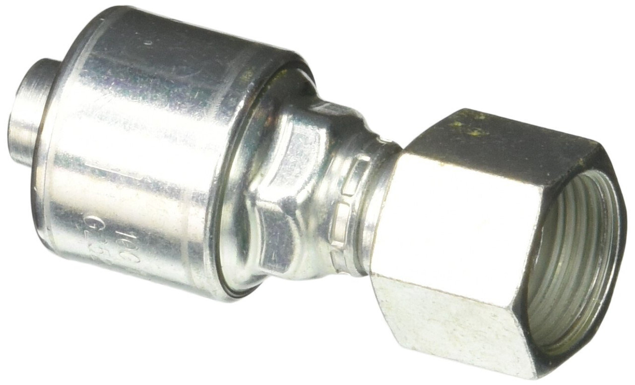 Hydraulic Fitting, 5/8&quot;X5/8&quot; Flat Face O-Ring