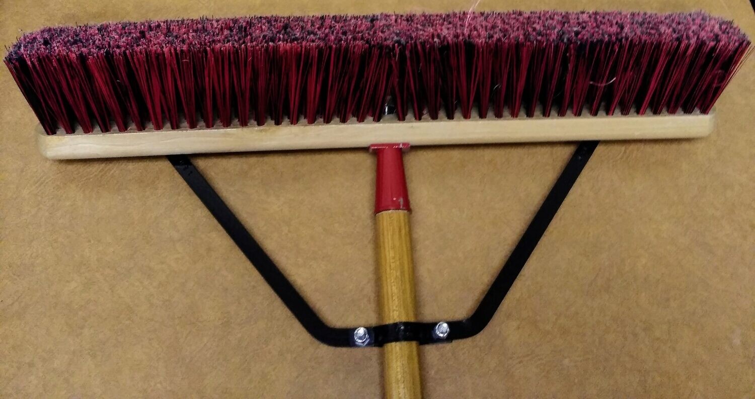 Hub City Fine Red Dust Broom, 24&quot;