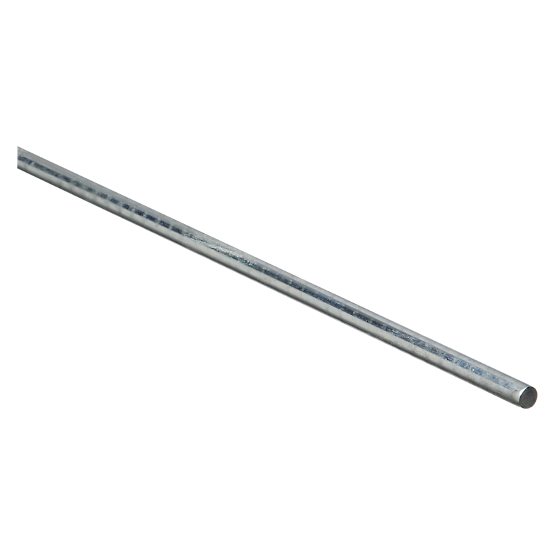 National Hardware N216-184 ZP Round Steel Rod, 5/16&quot;X72&quot;