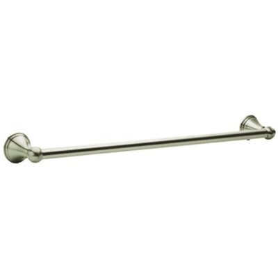 Moen DN8424BN Brushed Nickel Towel Bar, 24&quot;