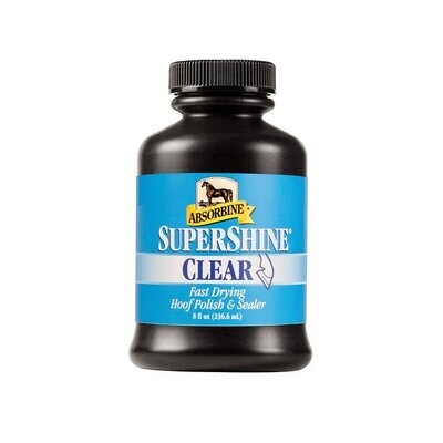 Absorbine 429087 SuperShine Clear Hoof Polish, 8oz