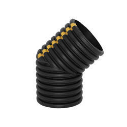 Dual Wall Sweep 45 Degree Ell , 18&quot;