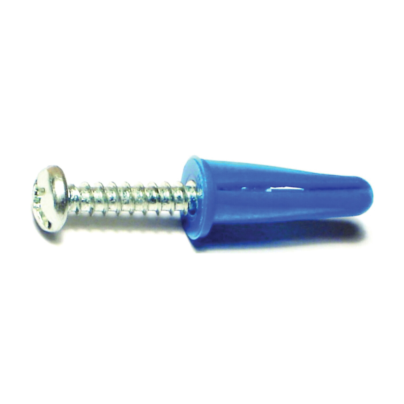 Plastic Anchors w/Screws, 8-10X7/8&quot;