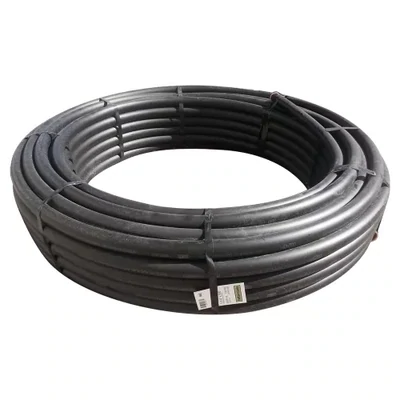 Cresline Black Plastic Pipe, 2&quot;X300Ft, 160Psi