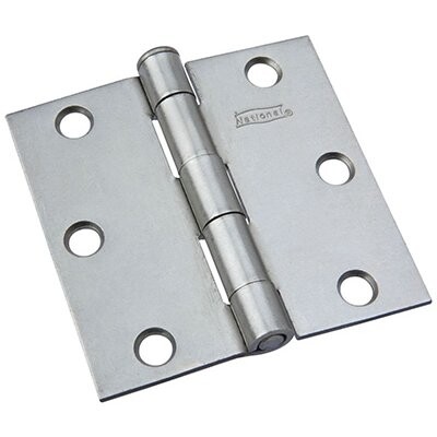 National N139-808 Loose Pin Hinge, 3"X3", 50Lb WLL