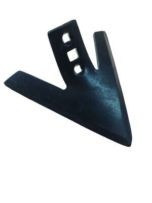 Field Cultivator Sweep, 10&quot; 55Deg., 7/16&quot; Bolt @ 2&quot;
