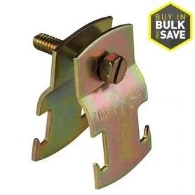 SuperStrut Z703 1-1/2 10  Galv/Gold Clamp, 1-1/2&quot;