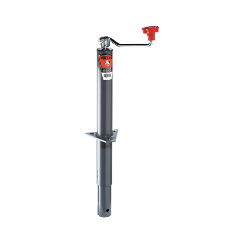 Bulldog Round Trailer Jack, A-Frame Bolt On, 2000Lb