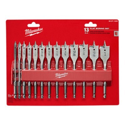 Milwaukee 48-27-1520 Spade Bit Set, 13Pc