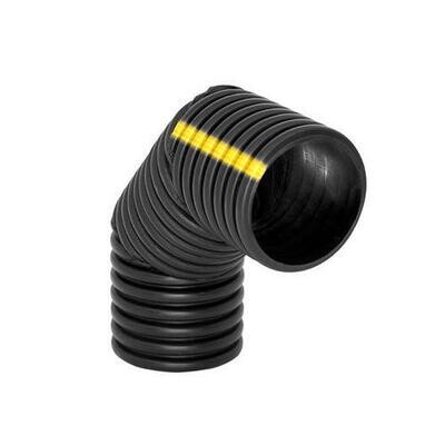 Dual Wall 90 Degree Long Sweep Ell , 18&quot;