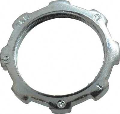 Halex 01925B Steel Conduit Locknut, 2-1/2&quot;  25Bx