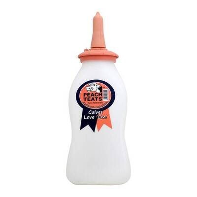 JDJ Solutions PT-HAND HELD NURSER Peach Teat Hand Bottle