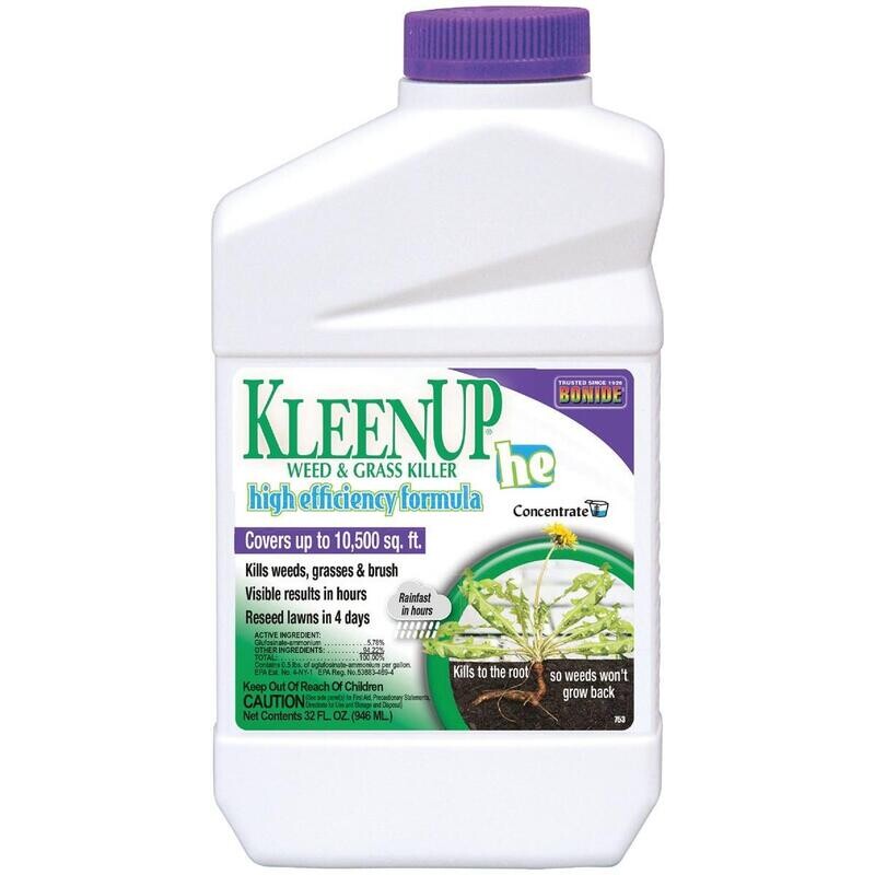 Bonide he753 Kleenup Weed &amp; Grass Killer, 1-Qt