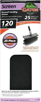 Gator 3302 Sanding Screen, 4-1/4&quot;x11-1/4&quot; 120G