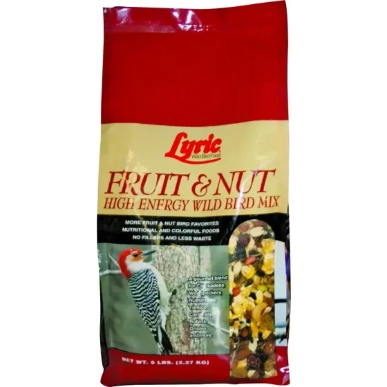 Lyric 26-47343 Fruit and Nut Bird Mix, 5Lb