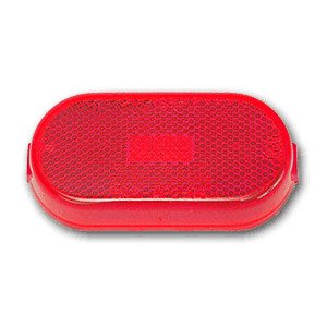 Peterson Mfg V135R Red Oval Marker Light