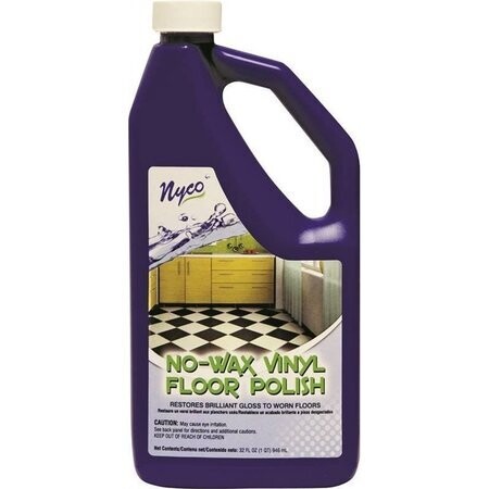 NYCO NL90411-903206 No Wax Floor Finish, 32Oz